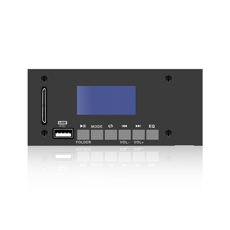 LCD6226 : Lecteur MP3 à écran LCD avec connecteur SD/USB à six boutons avec Bluetooth, TWS