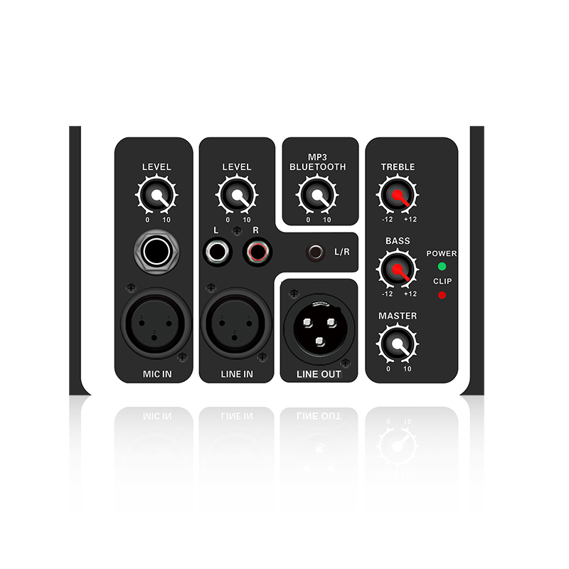 PL15 : Module fonctionnel analogique horizontal de sortie de mixage d'entrée et de ligne unique pour amplificateur de classe AB