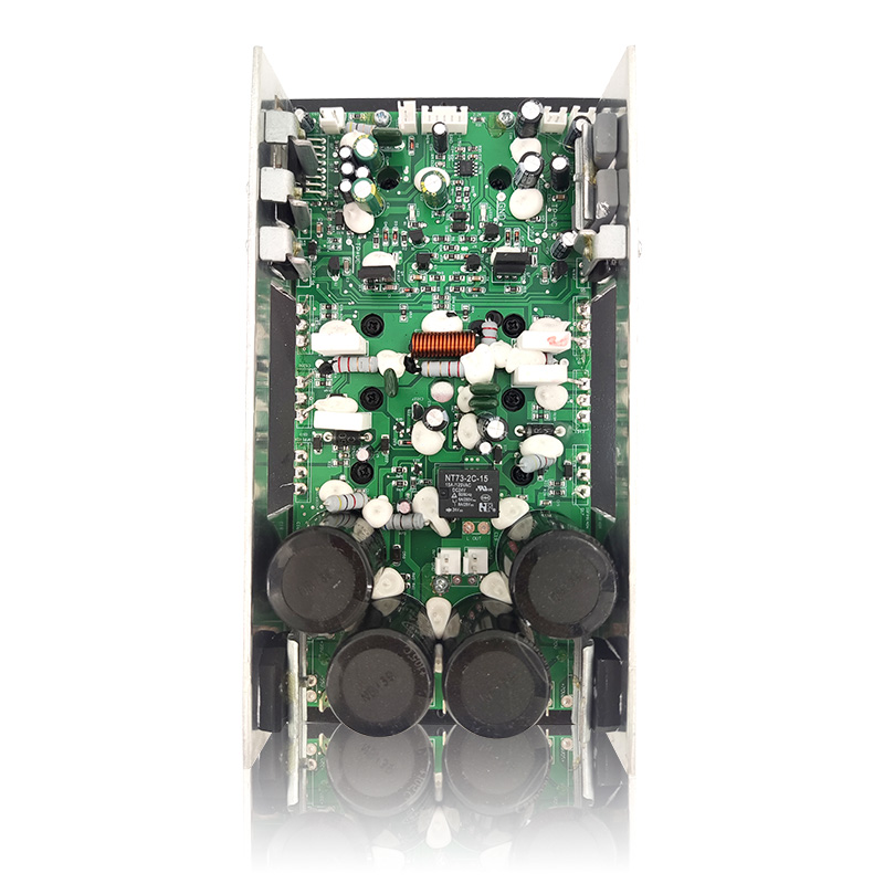 AMP400H + 7294 : puissance de sortie LP 400 W + HP 100 W avec radiateur en aluminium en forme de U, module amplificateur de puissance de classe H.