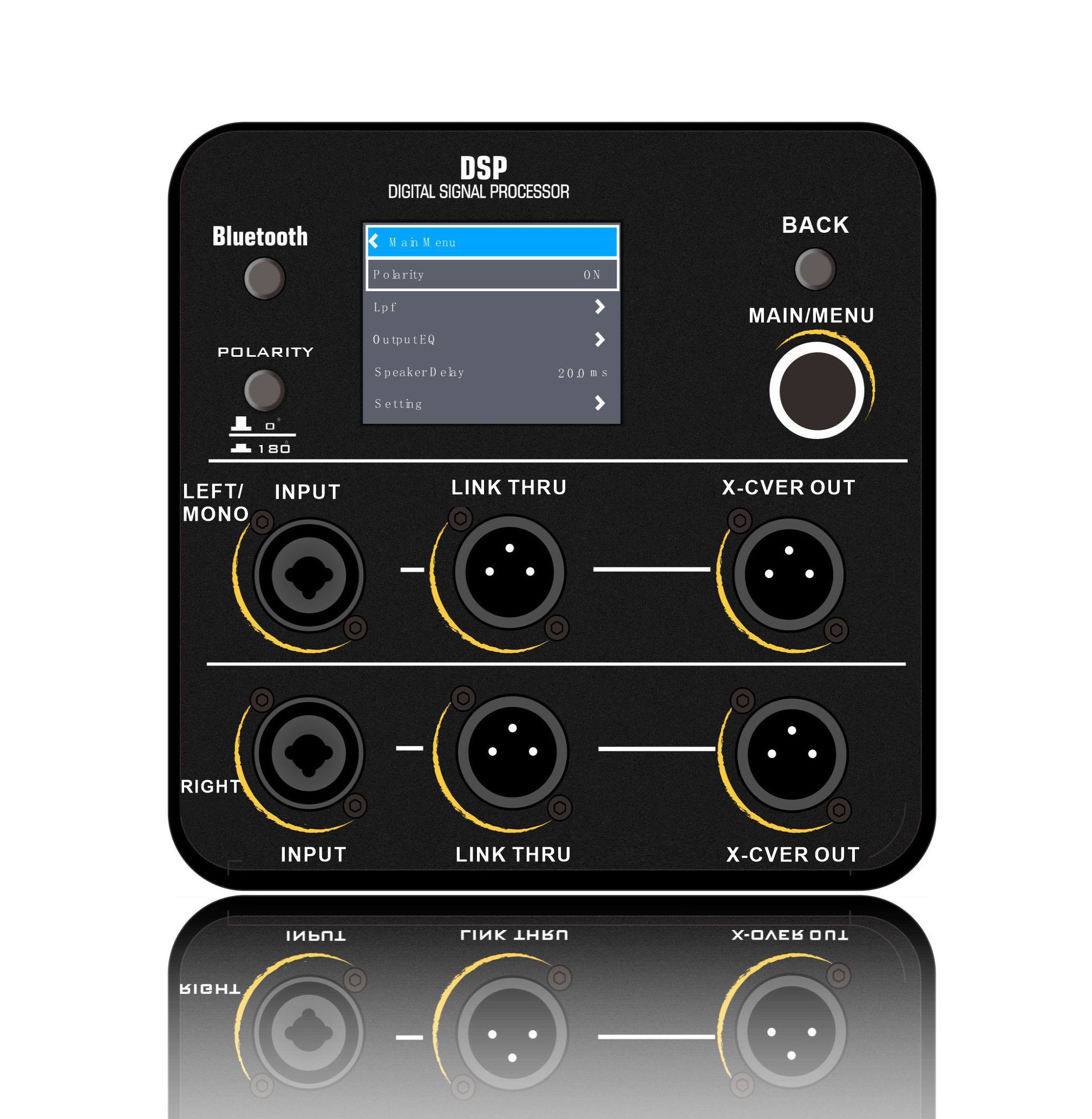 Amplificateur de caisson de basses DSP Pro DSP2504SUB