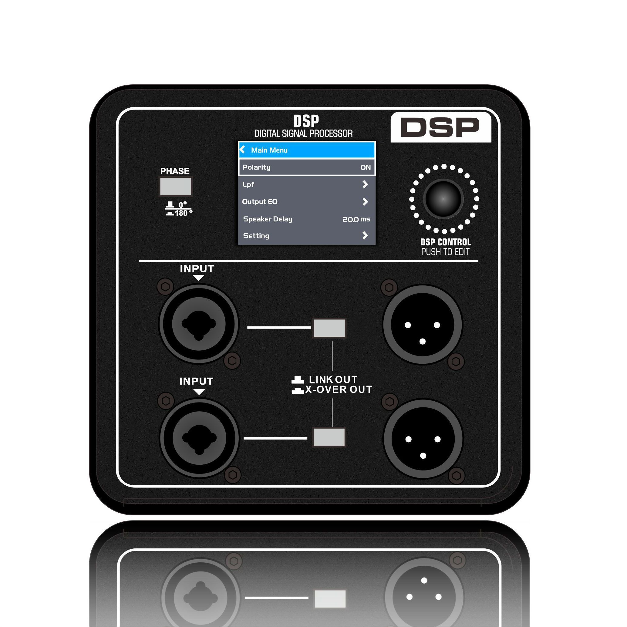 Amplificateur de caisson de basses professionnel DSP2405SUB