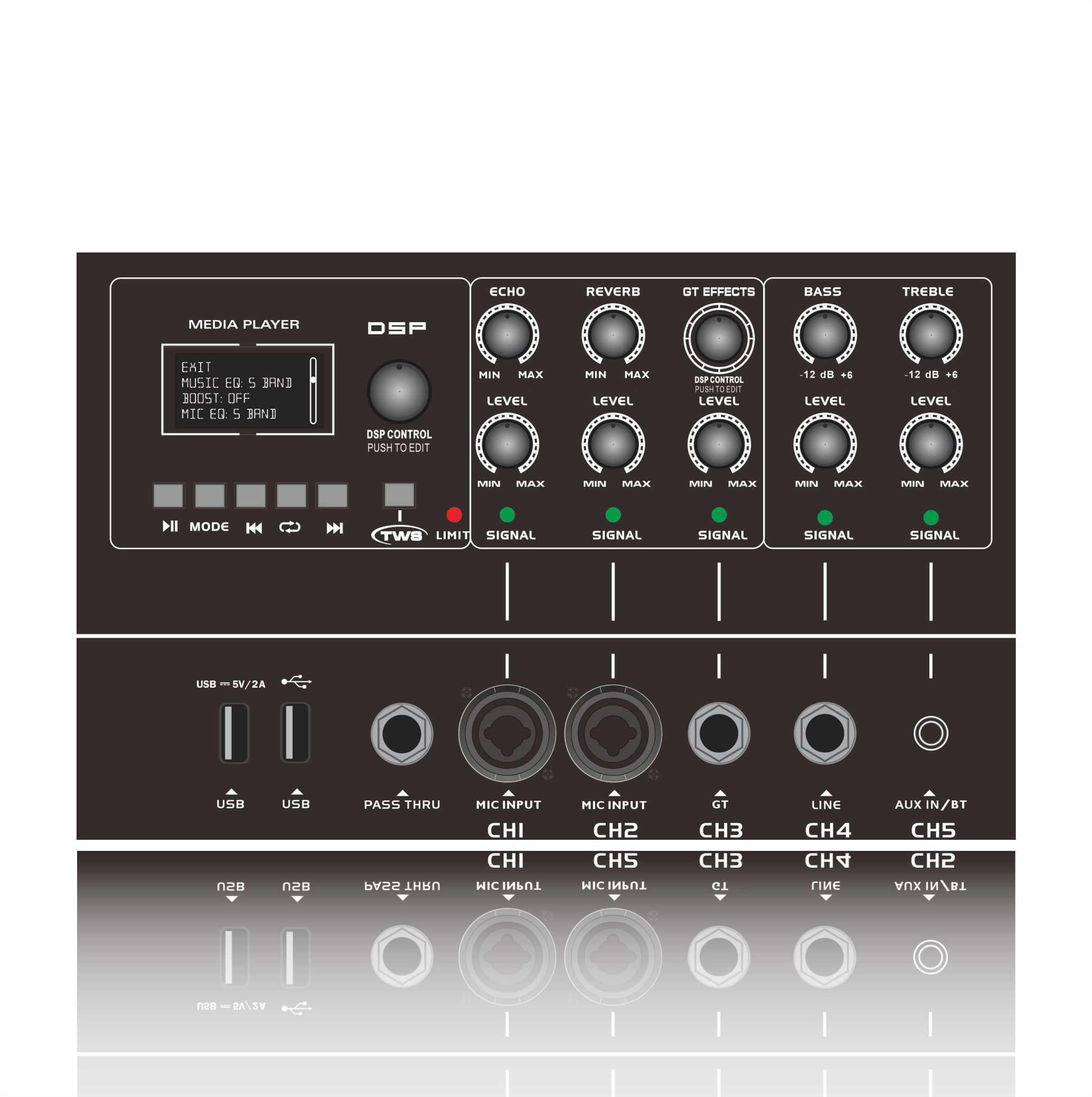 Amplificateur de puissance line array actif MK12-1.1 Pro