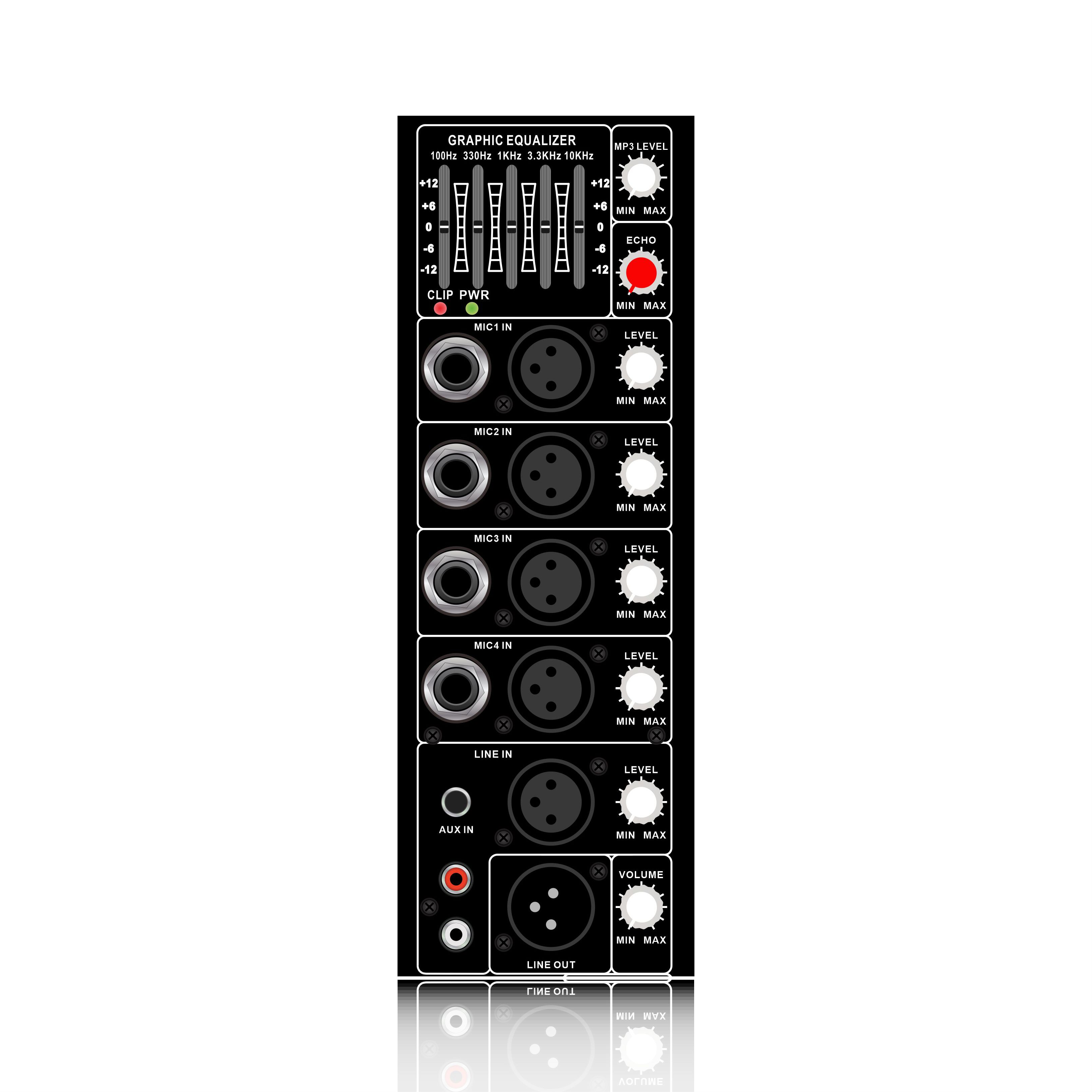 Amplificateur de haut-parleur multicanal de classe AB PL67