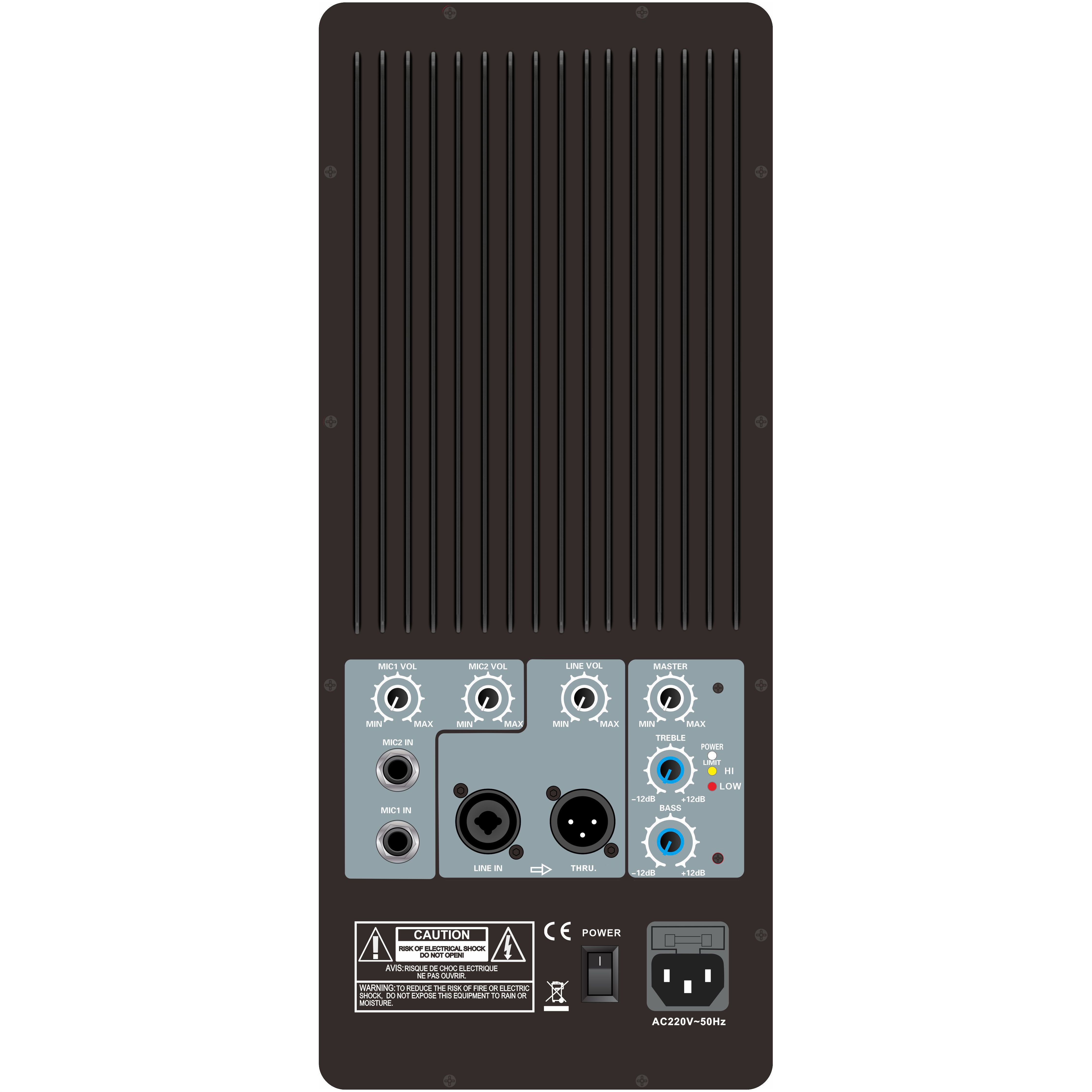 Puissant amplificateur de haut-parleur de classe H PL62