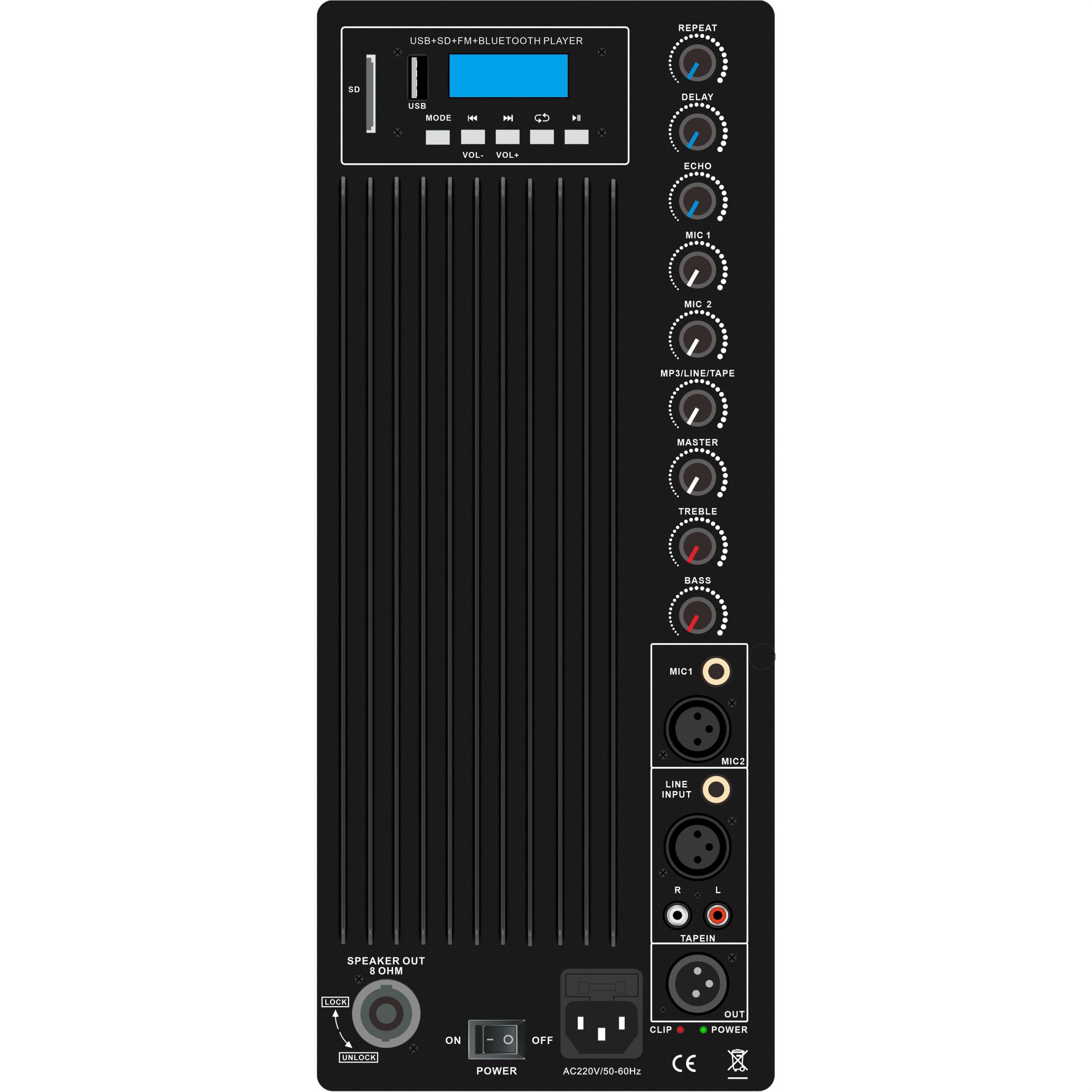 Amplificateur de haut-parleur PA de classe AB PL69S