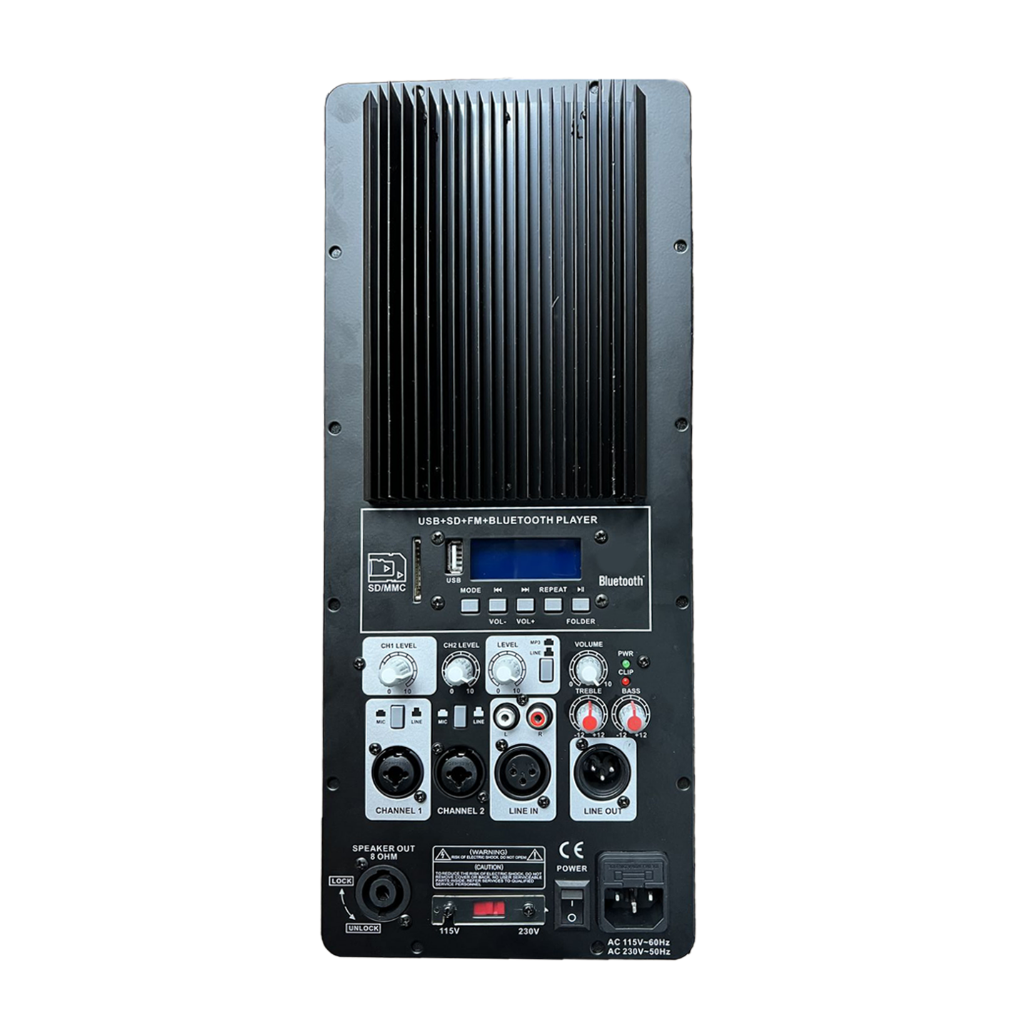 Amplificateur de système de sonorisation amplifié de classe H PL76