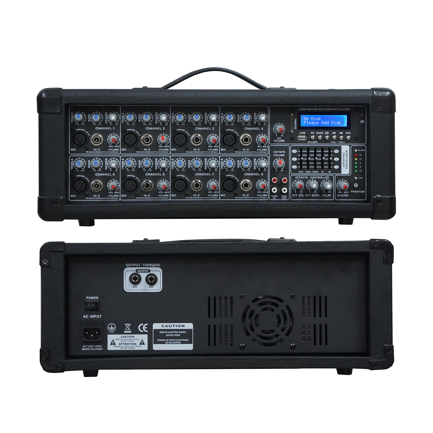 Mélangeur Woodbox alimenté tout-en-un SB8200