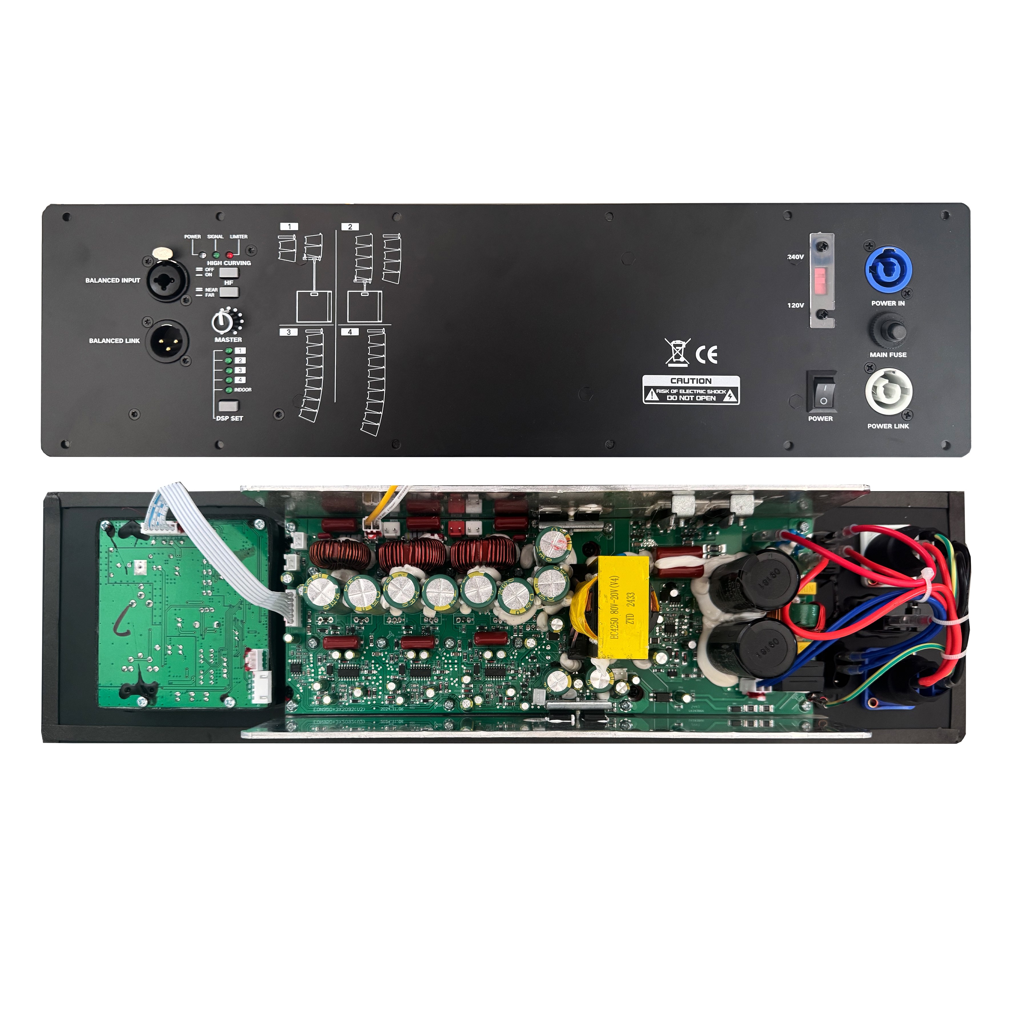Amplificateur de puissance pour système Line Array professionnel HDL10-A